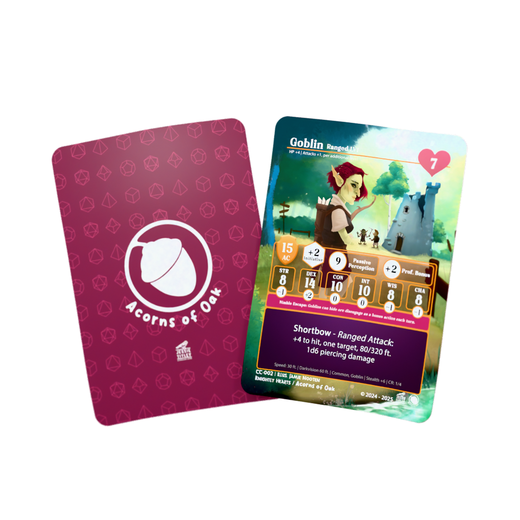 D&D Cards - Creature: Goblin (Ranged)