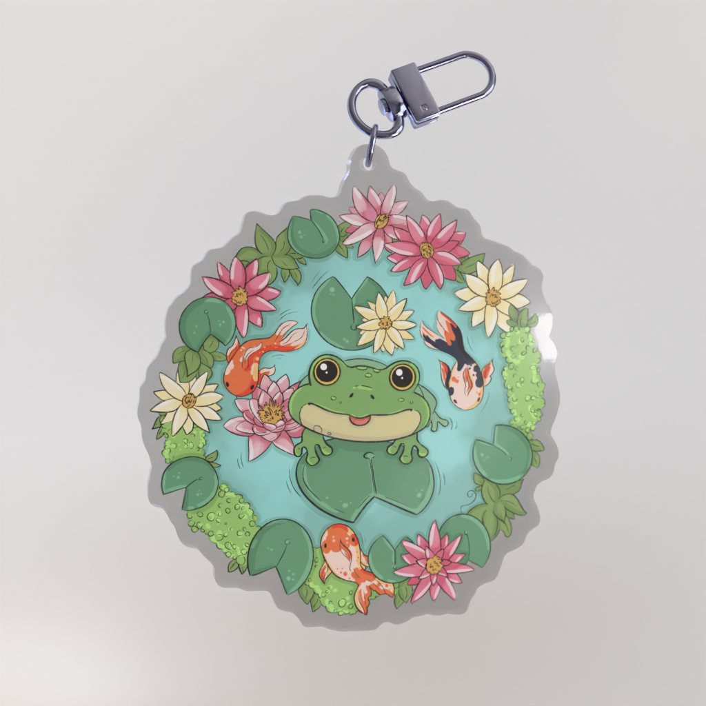 Keychain - Frogs