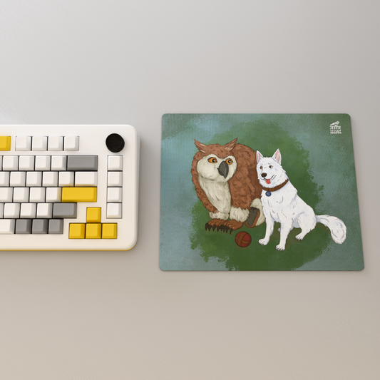 Mousepad - Owlbear & Scratch