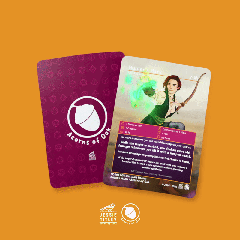 D&D Cards - Spells: Hunter's Mark