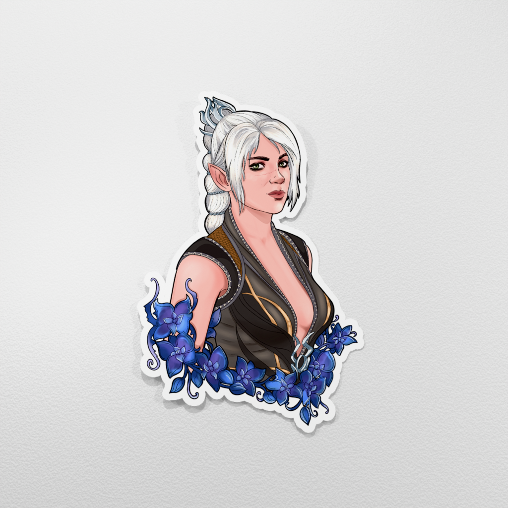 Vinyl Sticker - Shadowheart