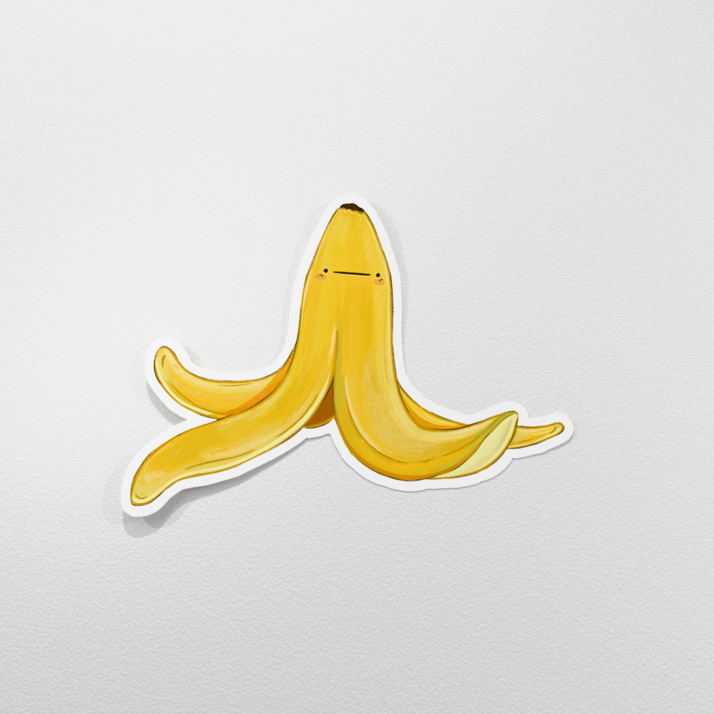 Vinyl Sticker - Fruit: Banana