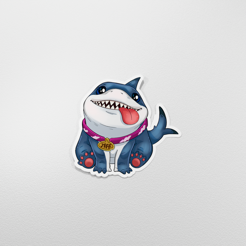 Vinyl Sticker - Jeff