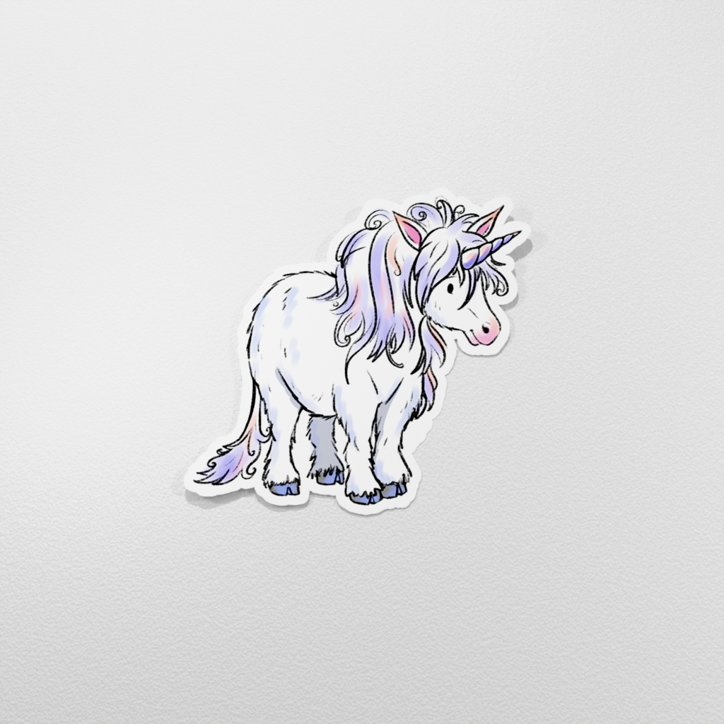 Vinyl Sticker - Unicorn