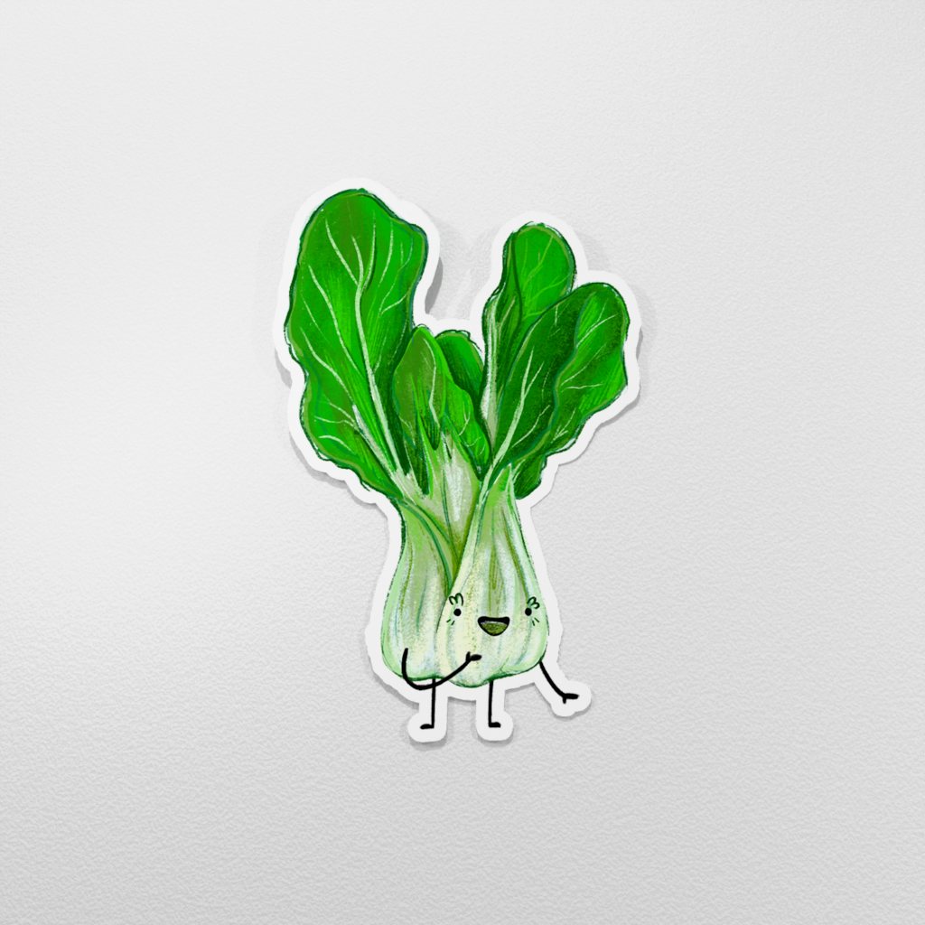 Vinyl Sticker - Veggie: Bokchoi