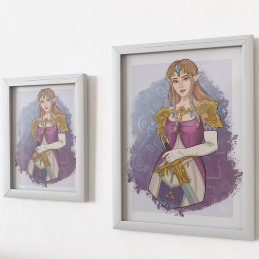 Art Print - Zelda