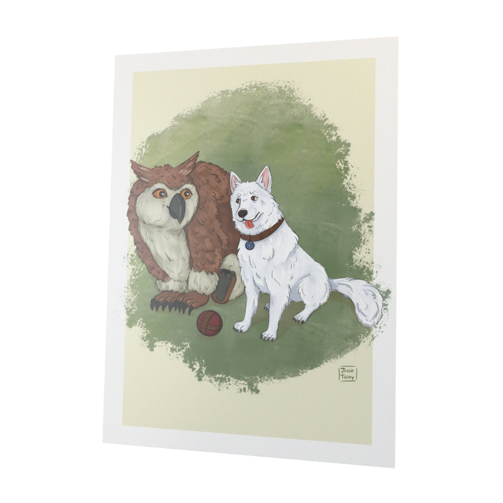 Art Print - Owlbear & Scratch