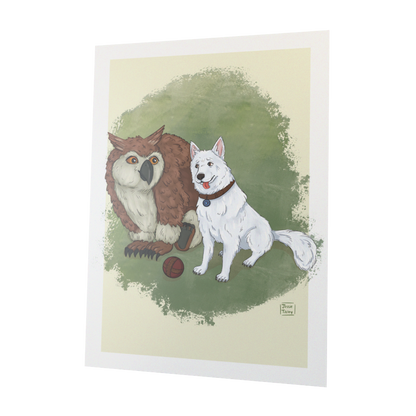 Art Print - Owlbear & Scratch