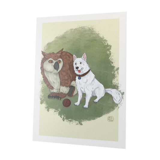 Art Print - Owlbear & Scratch