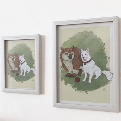 Art Print - Owlbear & Scratch