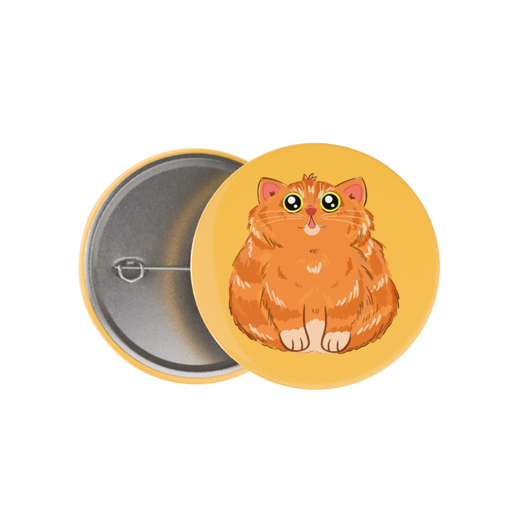 Easy Button Cat Button - Cats – Jessie Titley