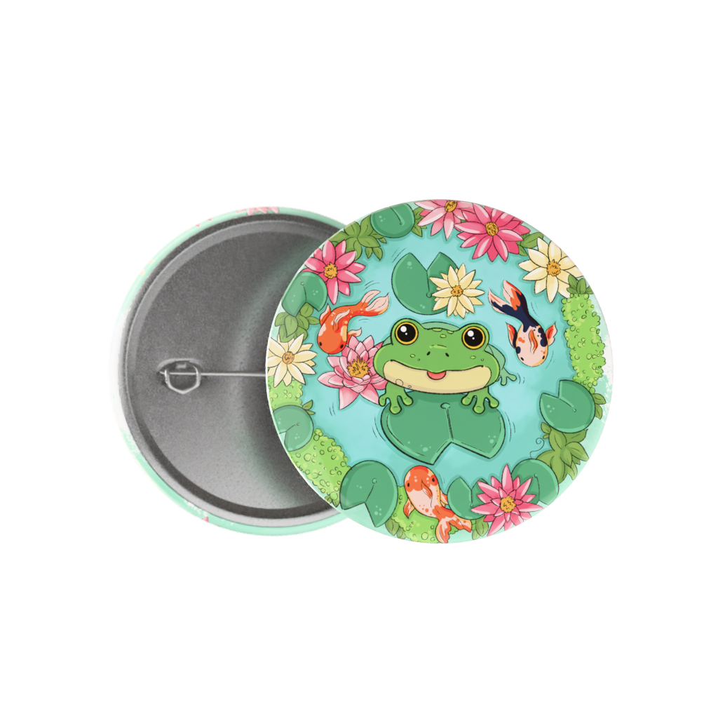 Button - Frogs