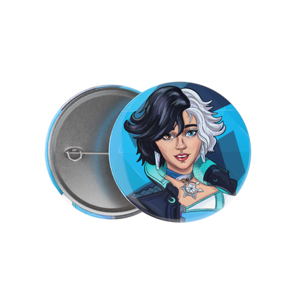 Button - Luna Snow
