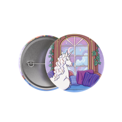 Button - Unicorn Window