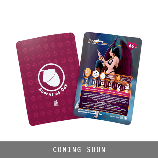 D&D Cards - Creature: Succubus
