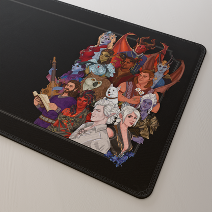 Deskmat - BG3 Cast
