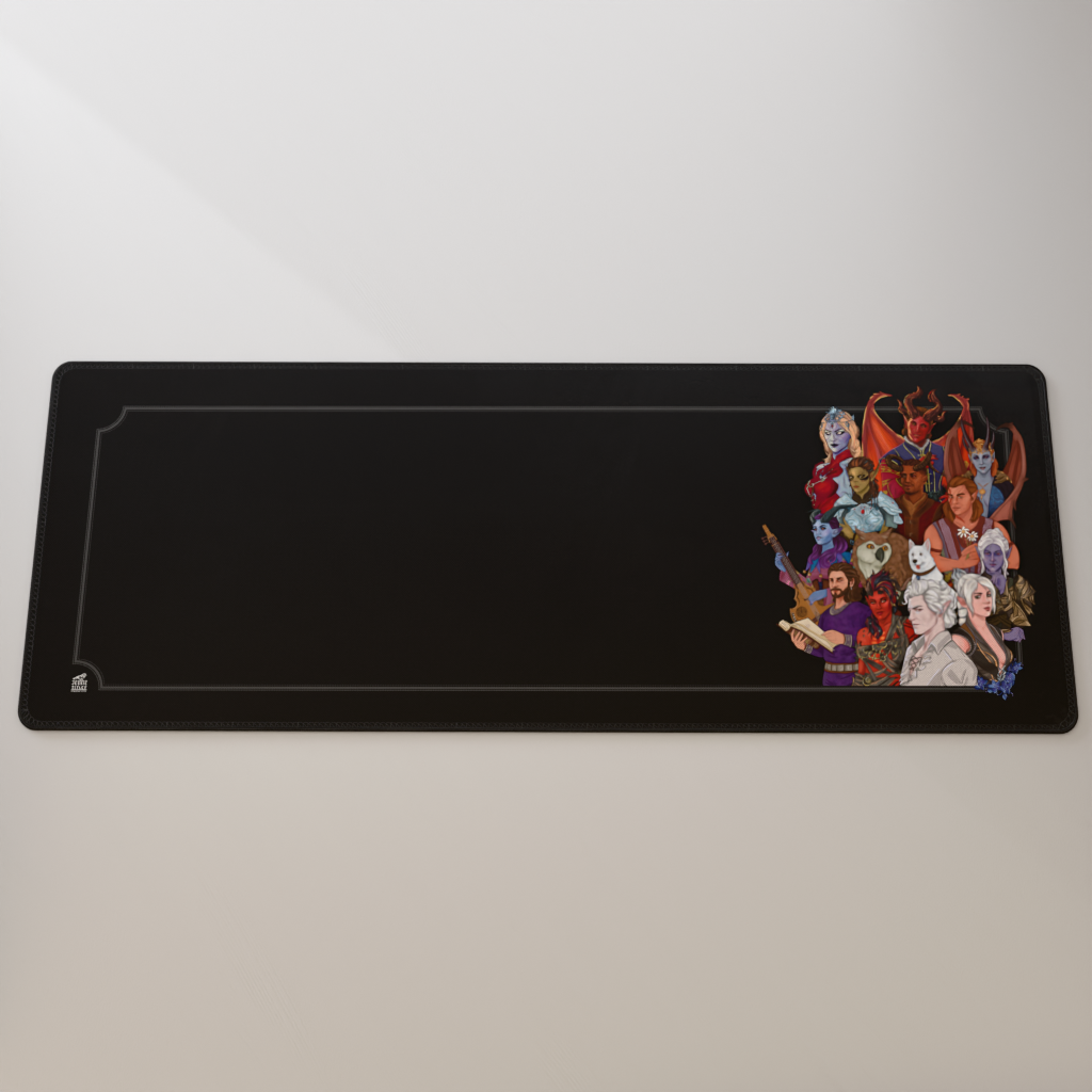 Deskmat - BG3 Cast
