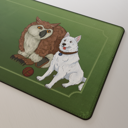 Deskmat - Owlbear & Scratch