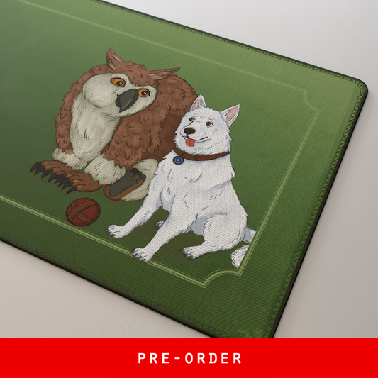 Deskmat - Owlbear & Scratch