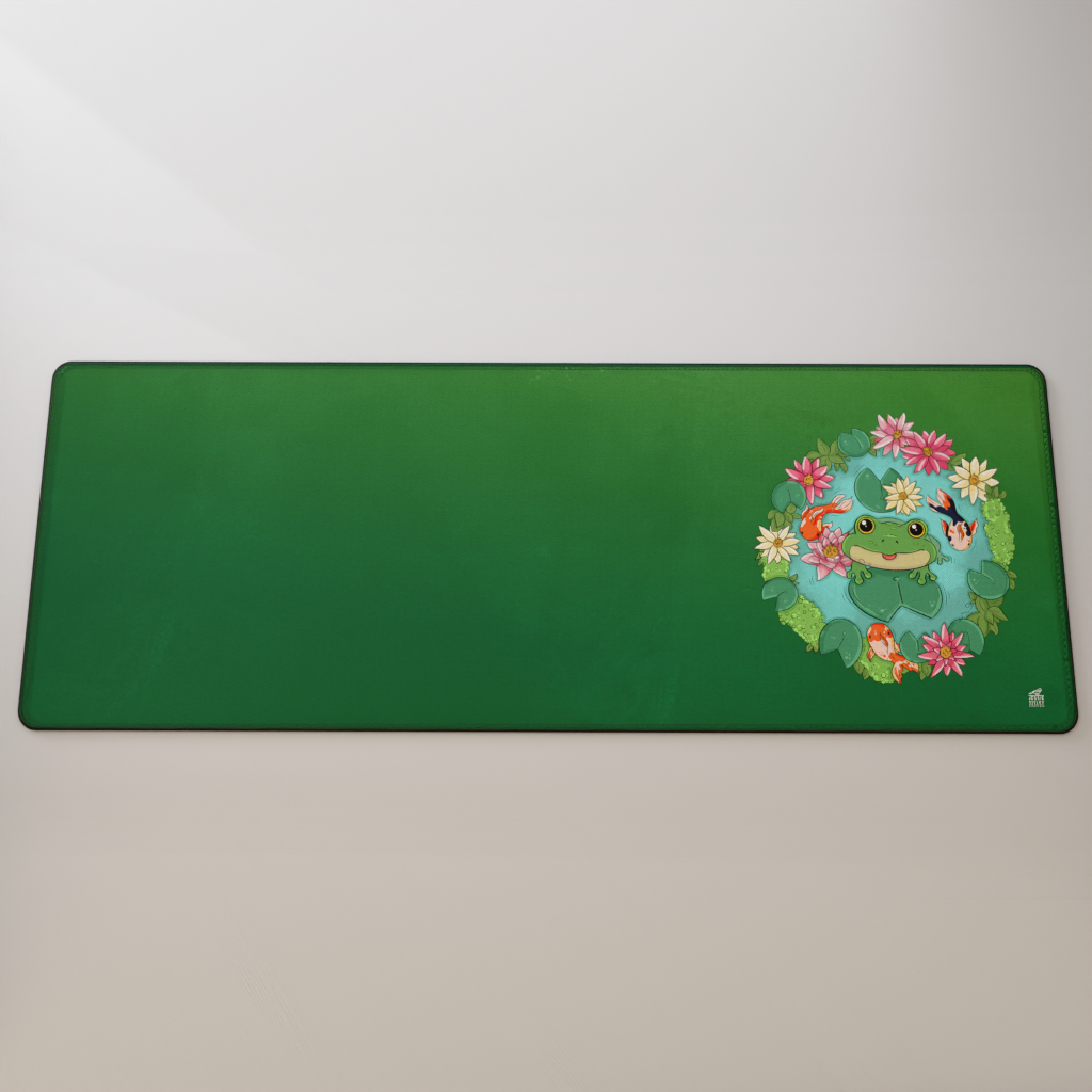 Deskmat - Frogs