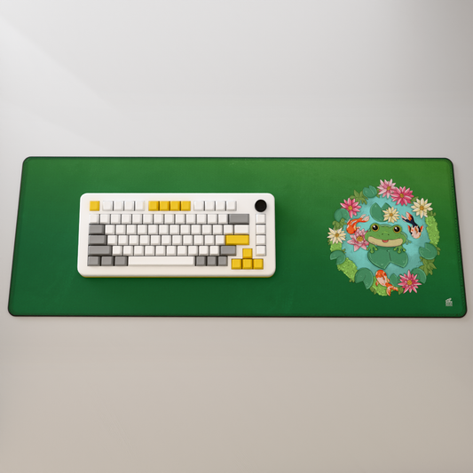 Deskmat - Frogs