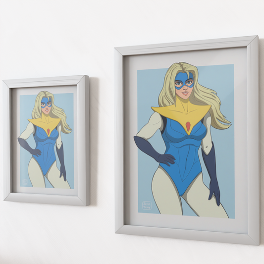 Art Print - Blonde Blazer