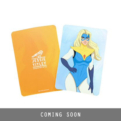 Collectible Card - Blonde Blazer