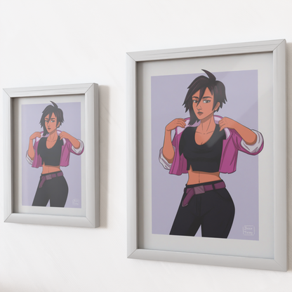 Art Print - Invisigal