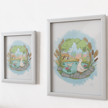 Art Print - Ducks