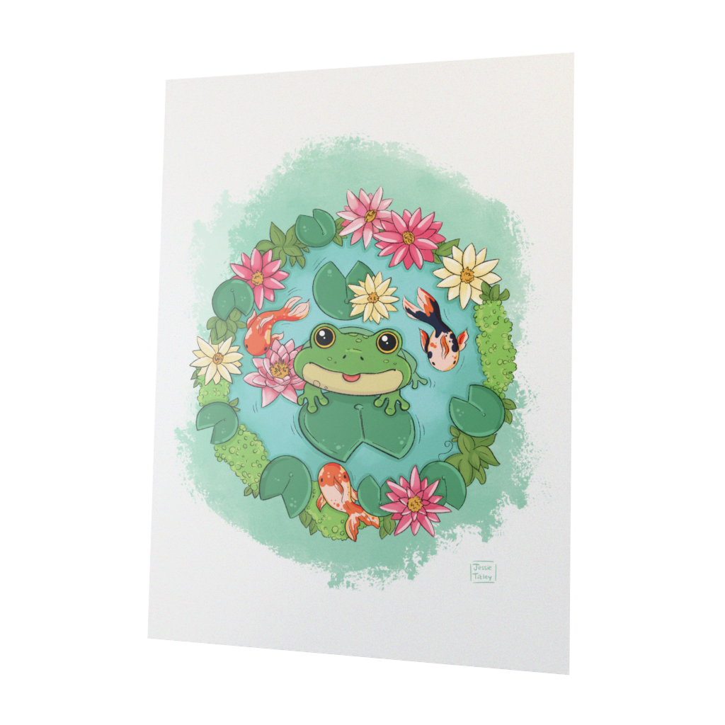 Art Print - Frogs