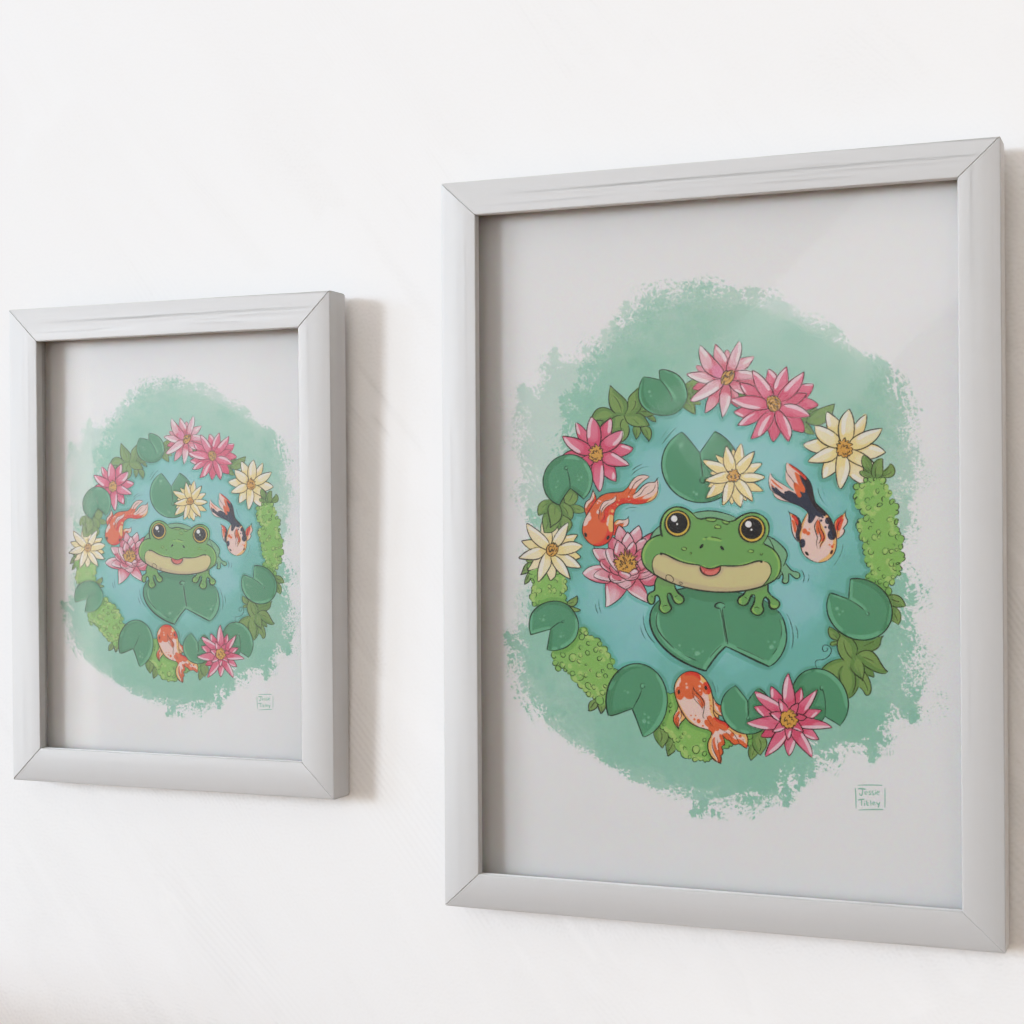 Art Print - Frogs