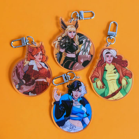 Keychain - Luna Snow