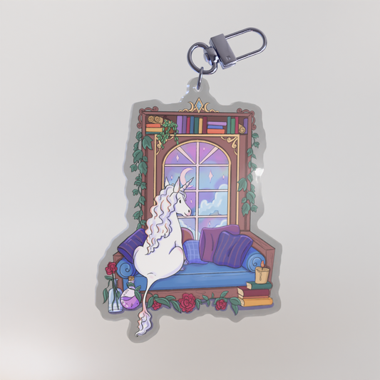 Keychain - Unicorn Window