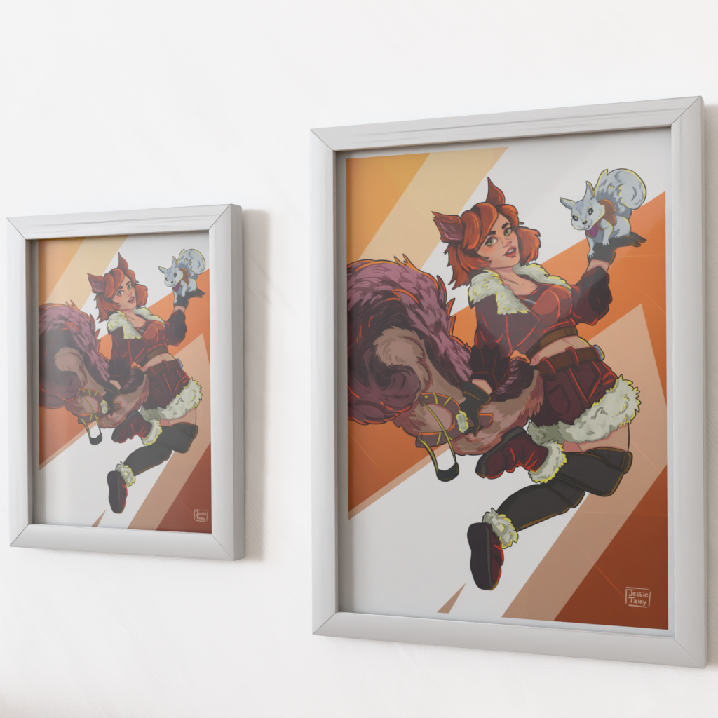 Art Print - Squirrel Girl