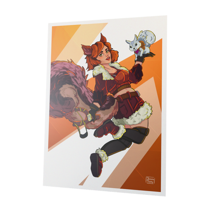 Art Print - Squirrel Girl