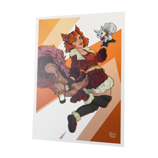 Art Print - Squirrel Girl