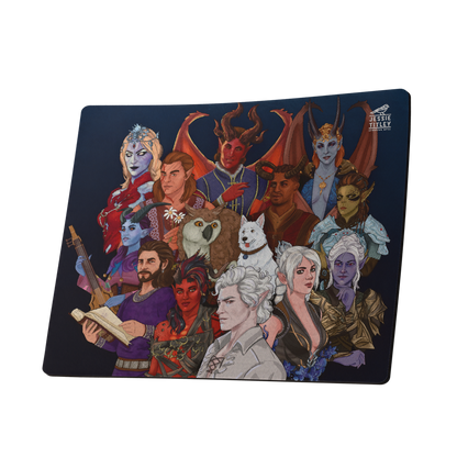 Mousepad - BG3 Cast
