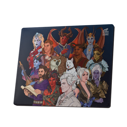 Mousepad - BG3 Cast