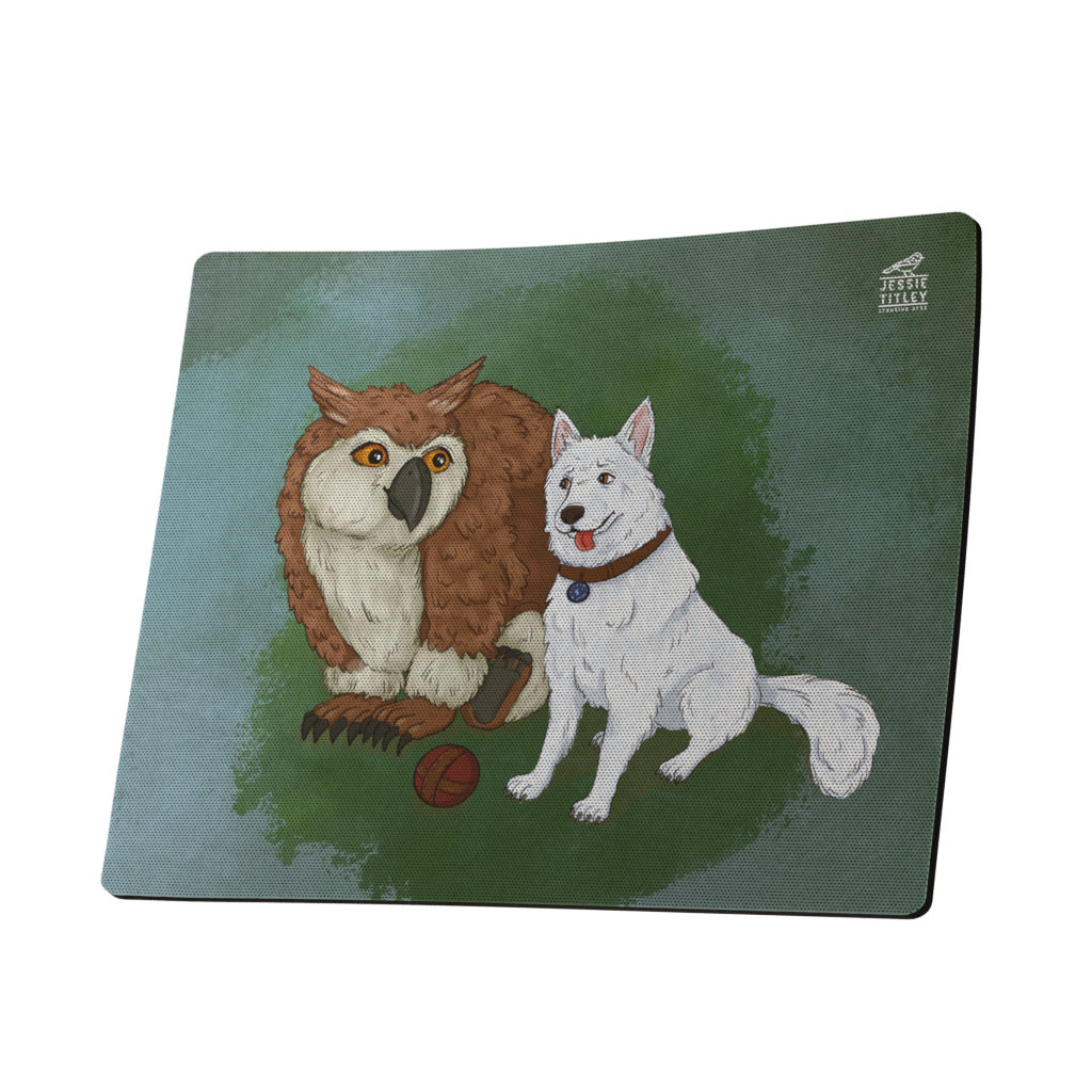 Mousepad - Owlbear & Scratch
