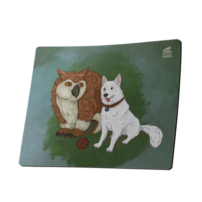 Mousepad - Owlbear & Scratch