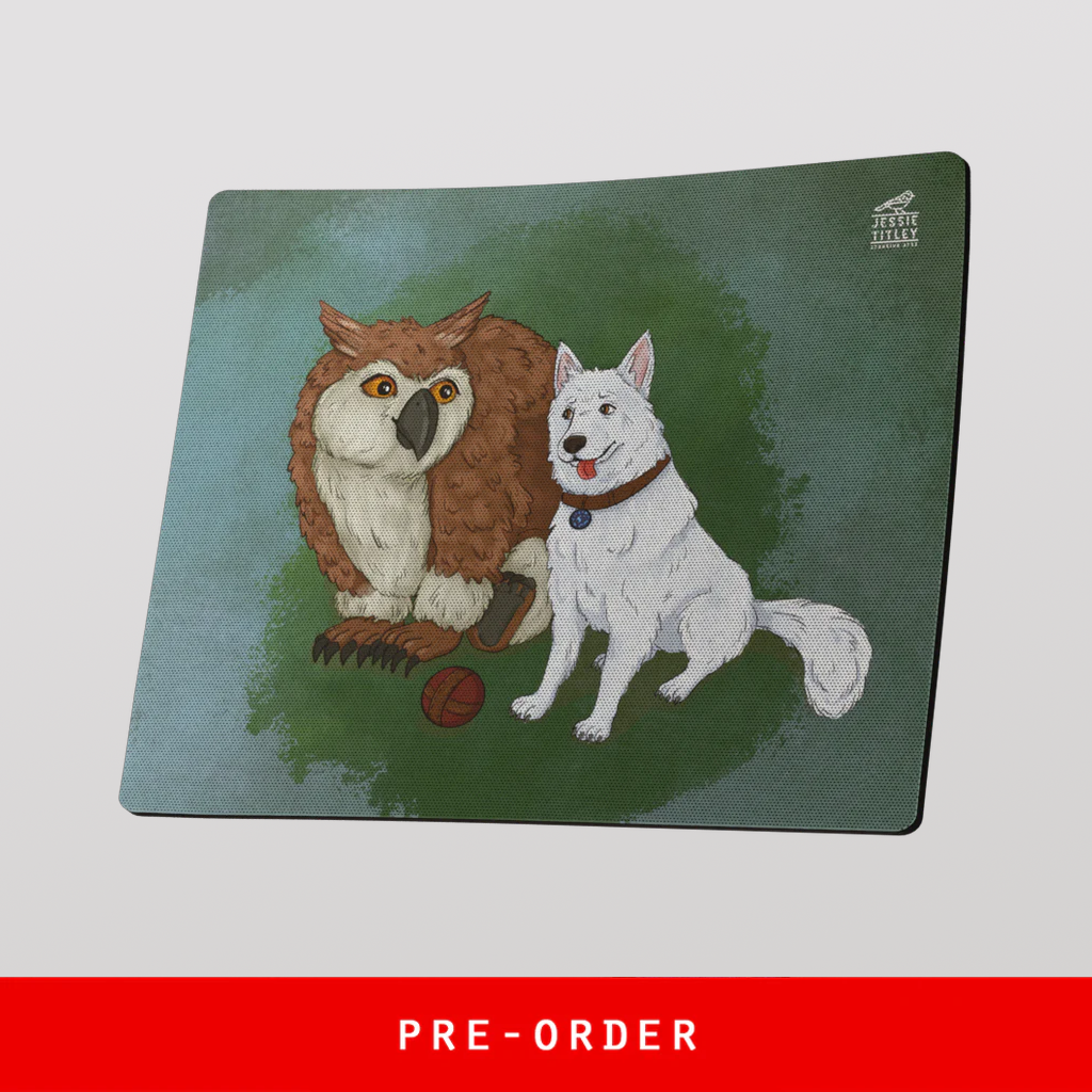 Mousepad - Owlbear & Scratch