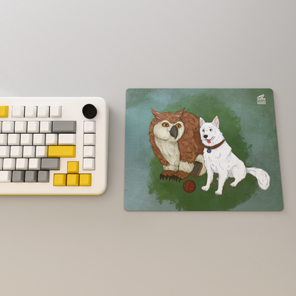Mousepad - Owlbear & Scratch