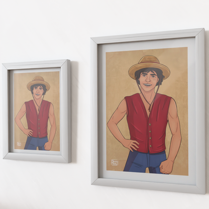Art Print - Luffy