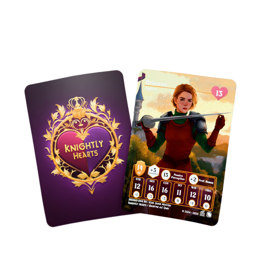 D&D Cards - Knighlty Hearts: Brienne