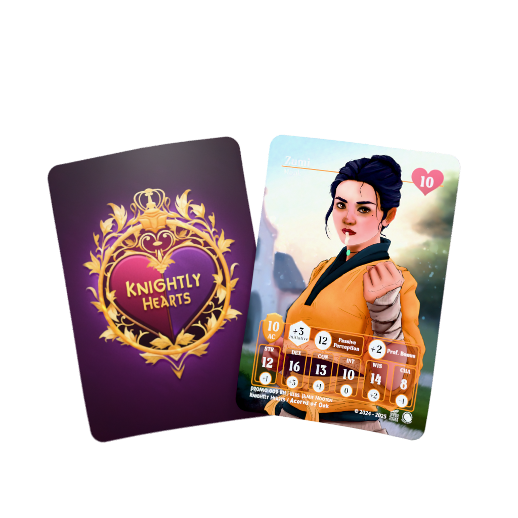 D&D Cards - Knighlty Hearts: Zumi