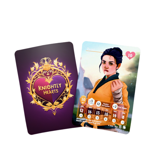 D&D Cards - Knighlty Hearts: Zumi