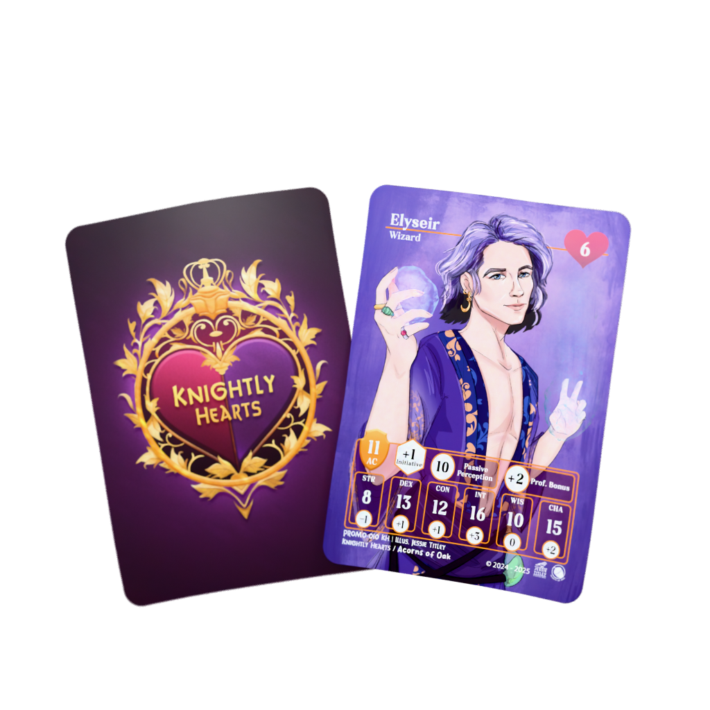 D&D Cards - Knighlty Hearts: Elyseir