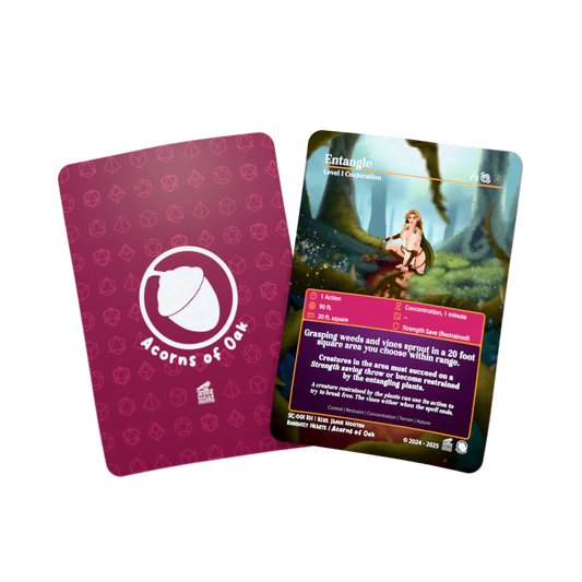 D&D Cards - Spells: Entangle