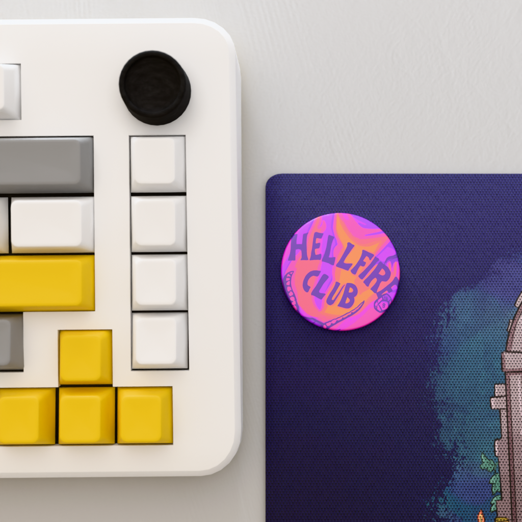 Button - Hellfire Club