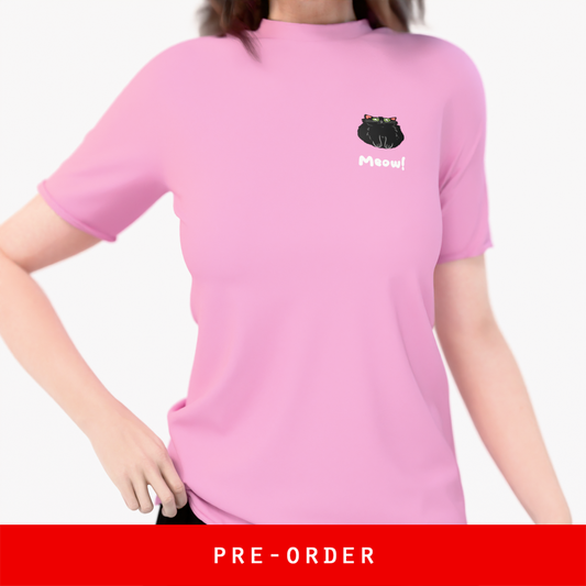 Shirt - Cat Meow! (Pink)